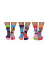 United OddSocks Set de sosete lungi cu imprimeu - 3 perechi - Pled.ro