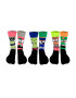 United OddSocks Set de sosete lungi cu imprimeu - 3 perechi - Pled.ro