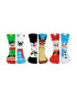 United OddSocks Set de sosete lungi cu imprimeu - 3 perechi - Pled.ro