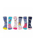 United OddSocks Set de sosete lungi cu imprimeu - 3 perechi - Pled.ro