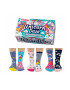 United OddSocks Set de sosete lungi cu imprimeu - 3 perechi - Pled.ro