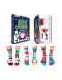 United OddSocks Set de sosete lungi cu imprimeu - 3 perechi - Pled.ro