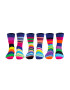 United OddSocks Set de sosete lungi cu imprimeu - 6 piese - Pled.ro