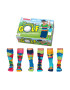 United OddSocks Set de sosete lungi cu imprimeu - 6 piese - Pled.ro