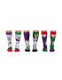 United OddSocks Set de sosete lungi cu imprimeu - 6 piese - Pled.ro