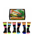 United OddSocks Set de sosete lungi cu imprimeu - 6 piese - Pled.ro