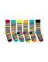 United OddSocks Set de sosete lungi cu imprimeu - 6 piese - Pled.ro