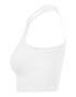 Urban Classics Top crop racerback cu aspect striat - Pled.ro