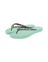 UZURII Papuci flip-flop cu strasuri Dolce Turquoise - Pled.ro