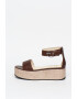 Vagabond Shoemakers Sandale tip espadrile din piele cu talpa wedge Felicia - Pled.ro