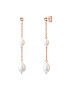 Valero Pearls Cercei drop placati cu aur de 14K - Pled.ro