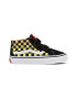 Vans Tenisi mid-high cu velcro Flame Logo Repeat SK8 - Pled.ro