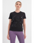 Vans Tricou cu decolteu la baza gatului si model floral Blackout - Pled.ro