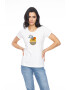 Vegea Tricou din bumbac cu imprimeu grafic - Pled.ro