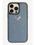 VELANTE OFFICIALE Carcasa iPhone 14 Pro Max din piele cu model piele de crocodil - Pled.ro