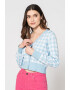 Vero Moda Cardigan crop in carouri - Pled.ro