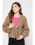 Vero Moda Cardigan cu decolteu in V si volane - Pled.ro