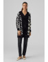 Vero Moda Cardigan cu nasturi si model houndstooth - Pled.ro