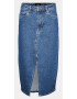 Vero Moda Fusta dama 303785635 Albastru Bumbac - Pled.ro