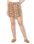 Vero Moda Fusta de denim cu animal print Leonor - Pled.ro