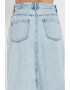 Vero Moda Fusta de denim cu slit frontal - Pled.ro