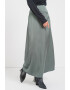 Vero Moda Fusta maxi cu aspect de satin si croiala pe bie - Pled.ro