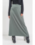 Vero Moda Fusta maxi cu aspect de satin si croiala pe bie - Pled.ro