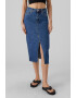 Vero Moda Fusta midi din denim - Pled.ro