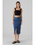 Vero Moda Fusta midi din denim - Pled.ro