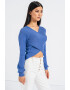 Vero Moda Pulover crop cu croiala petrecuta Willow - Pled.ro