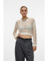 Vero Moda Pulover crop cu perforatii Ibiza - Pled.ro