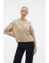 Vero Moda Pulover crop Gold - Pled.ro