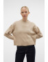 Vero Moda Pulover crop Gold - Pled.ro