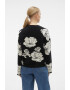 Vero Moda Pulover cu maneci cazute si imprimeu floral Flora - Pled.ro