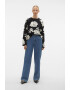 Vero Moda Pulover cu maneci cazute si imprimeu floral Flora - Pled.ro