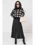 Vero Moda Pulover cu maneci lungi si model houndstooth - Pled.ro