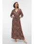 Vero Moda Rochie-camasa maxi cu imprimeu paisley - Pled.ro