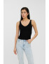 Vero Moda Top cu decolteu in V si aspect striat - Pled.ro