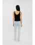 Vero Moda Top cu decolteu in V si aspect striat - Pled.ro