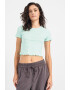 Vero Moda Tricou crop cu dungi Madi - Pled.ro