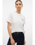 Vero Moda Tricou din bumbac organic cu detaliu text pe piept Mati - Pled.ro