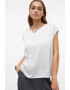 Vero Moda Tricou din satin cu decolteu rotund - Pled.ro