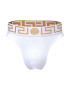 Versace Chiloti tanga din amestec de bumbac organic cu banda logo in talie 48287 - Pled.ro