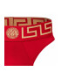 Versace Chiloti tanga din amestec de bumbac organic cu banda logo in talie 48287 - Pled.ro