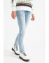 Versace Jeans Couture Blugi skinny cu aspect deteriorat - Pled.ro