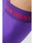 Versace Jeans Couture Colanti cu talie inalta si aspect satinat - Pled.ro