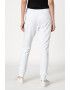 Versace Jeans Couture Pantaloni sport cu imprimeu logo metalizat - Pled.ro