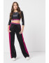 Versace Jeans Couture Pantaloni sport drepti cu dungi laterale contrastante - Pled.ro