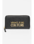 Versace Jeans Couture Portofel de piele ecologica cu aplicatie logo metalica Range - Pled.ro