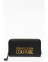 Versace Jeans Couture Portofel din piele ecologica cu aplicatie logo metalica - Pled.ro